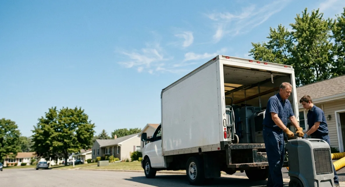 Water Damage Cleanup in Springboro, OH near me